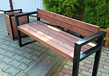 образец № 1 набор лавка урна - 13000 руб 